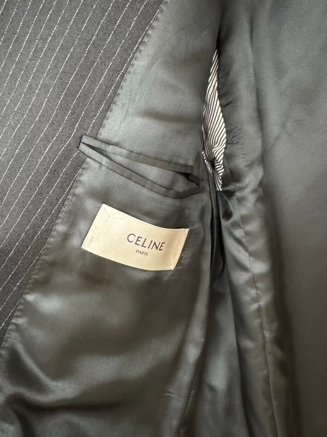 셀린느 22fw 스트라이프 수트 세트 상품이미지4