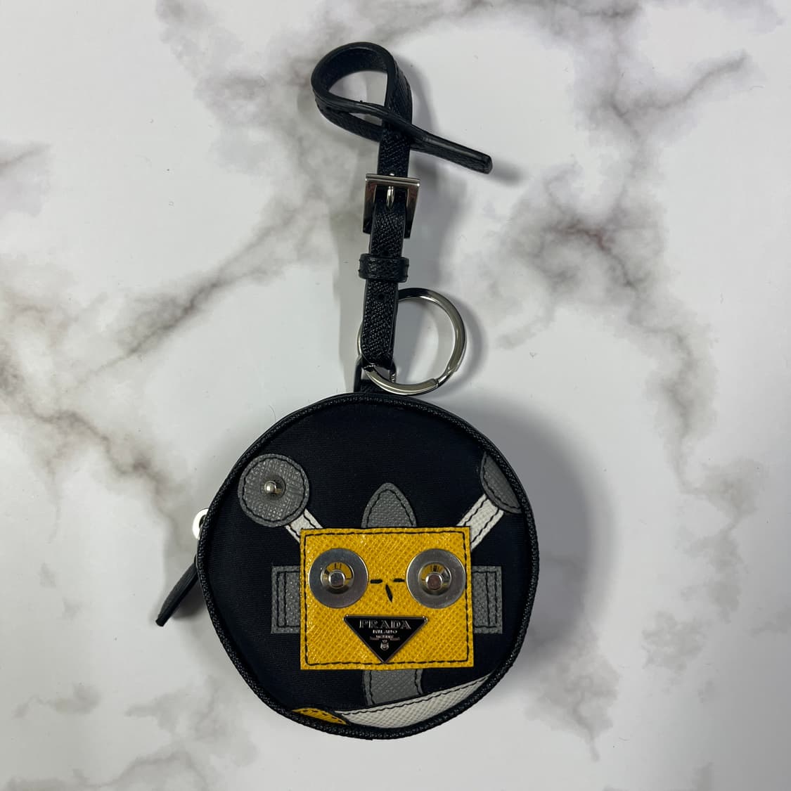 새상품 프라다 로봇 참 동전지갑 파우치 키링 상품이미지2