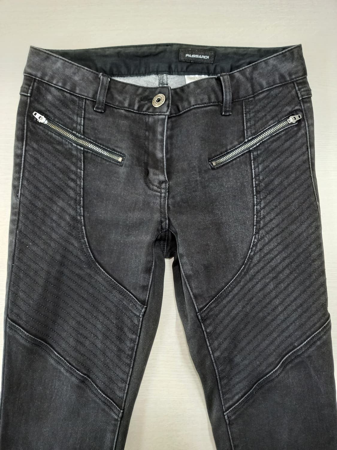 27 PASSARDI 기모 스판스키니 블랙 27-596 상품이미지3