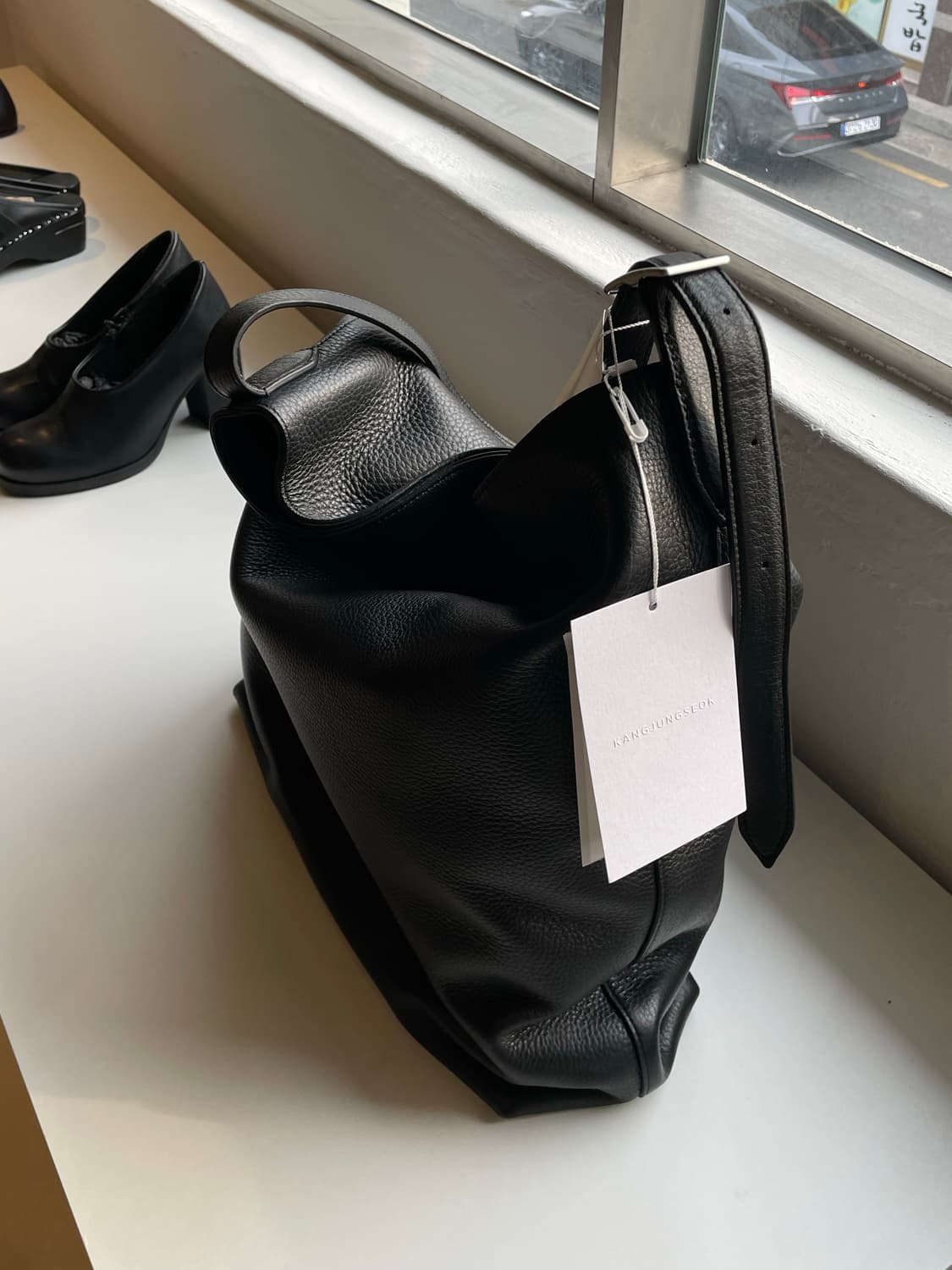 강정석 Permanent Leather Bag 02 새상품 상품이미지1