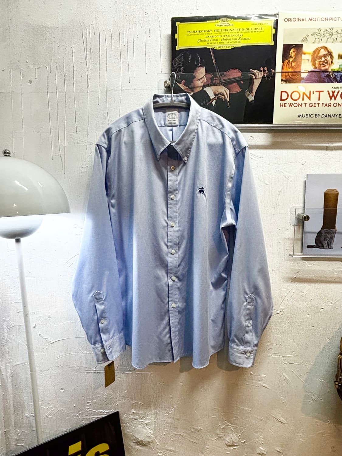 브룩스브라더스 라이트 블루 셔츠 상품이미지1