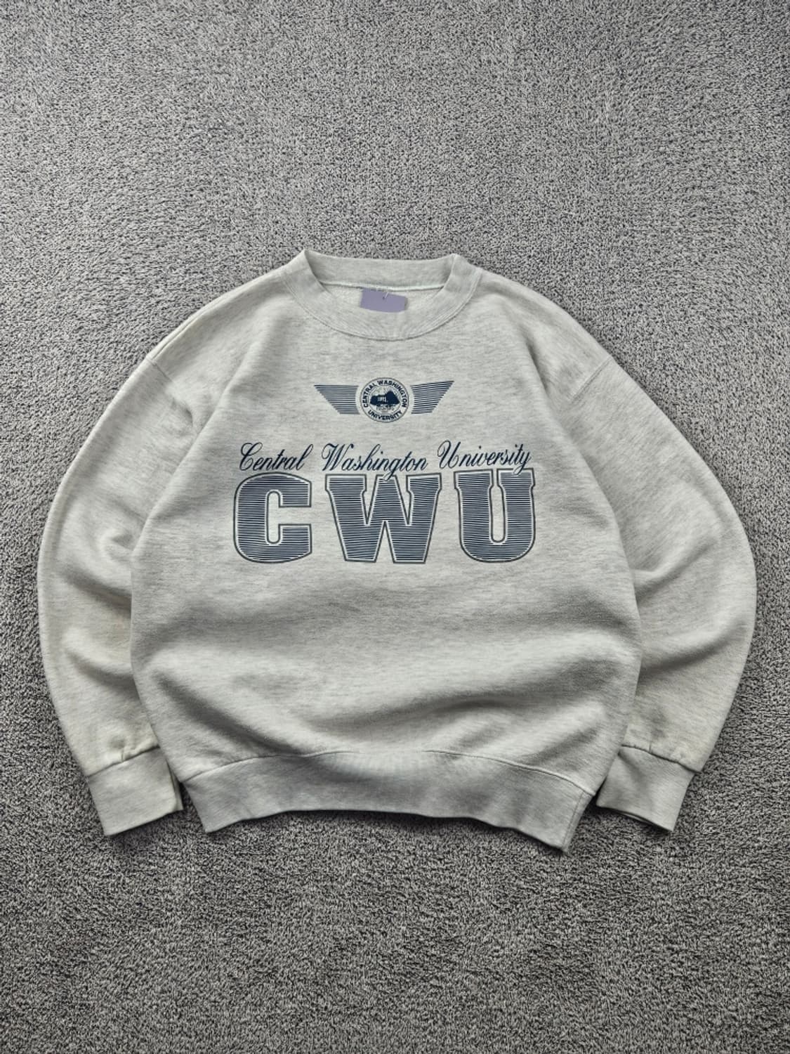 CWU 센트럴 워싱턴 유니버시티 맨투맨 스웻셔츠 (L추정) / 11099 상품이미지1