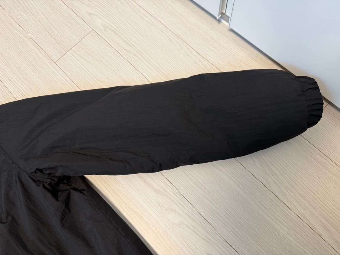 아미 AMI PARIS 톤온톤 하트로고 집업 자켓 봄버 블랙 M 상품이미지4