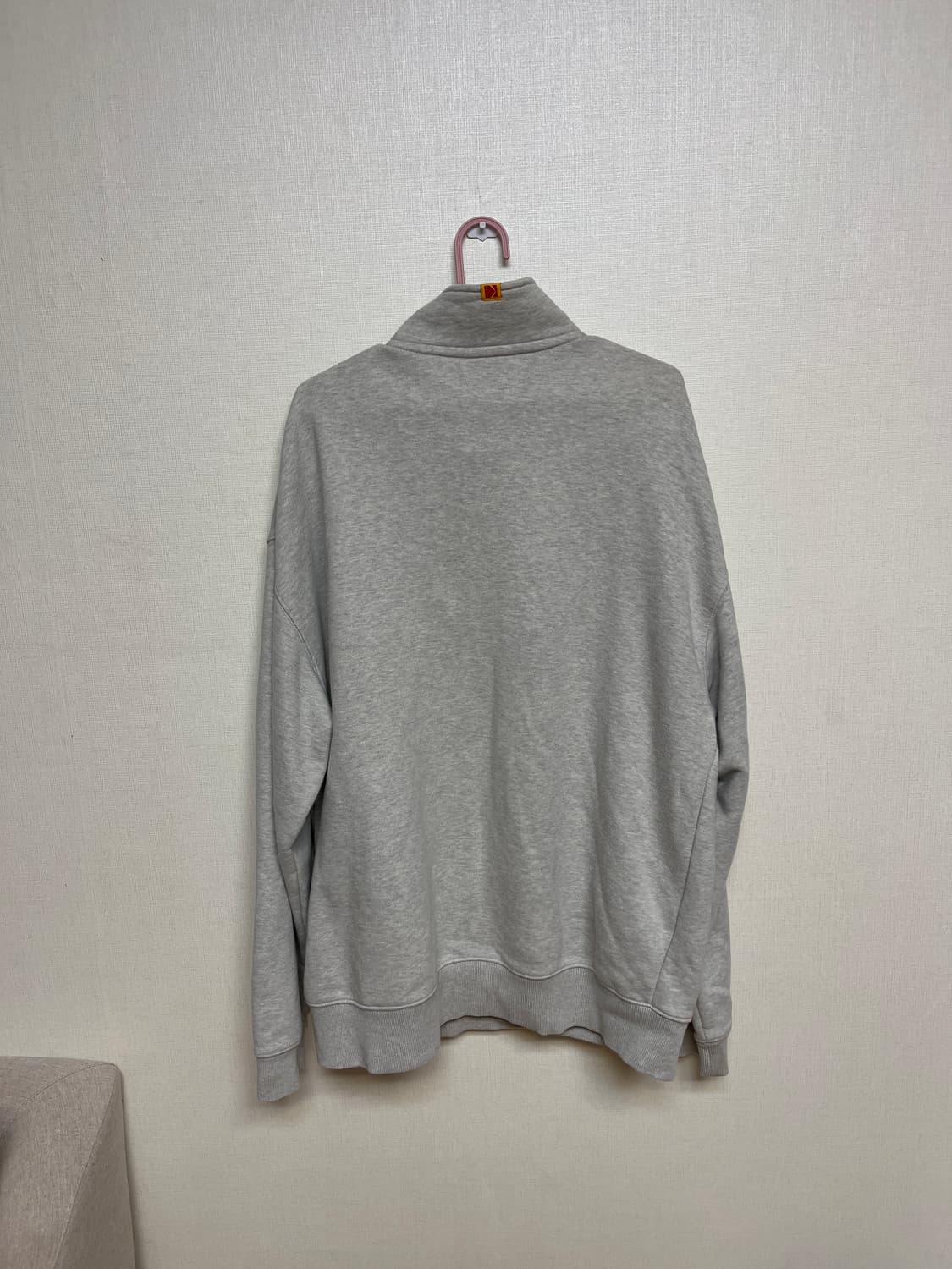 코닥 그레이 아노락 하프집업 맨투맨 XL사이즈 상품이미지5