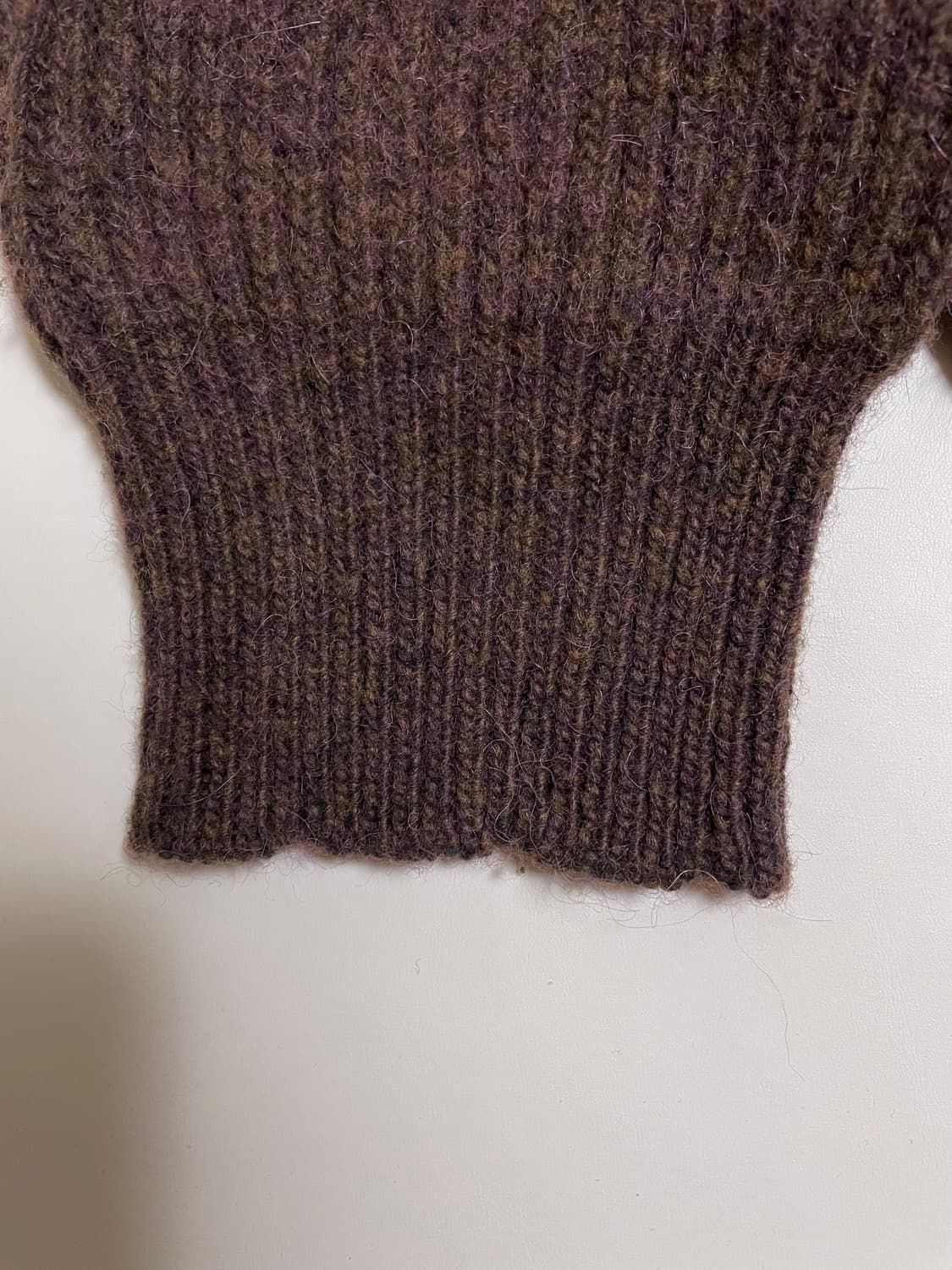 언유즈드 알파카 니트후디 상품이미지5