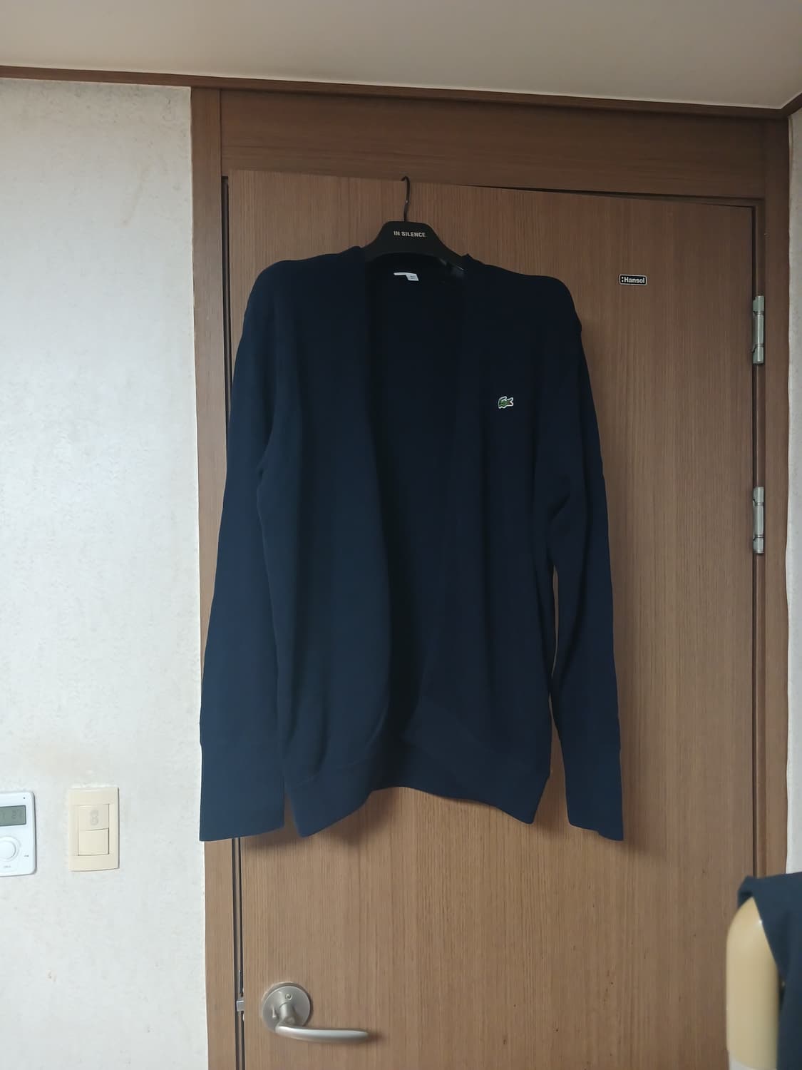 라코스테 네이비 가디건 L(105) 상품이미지1