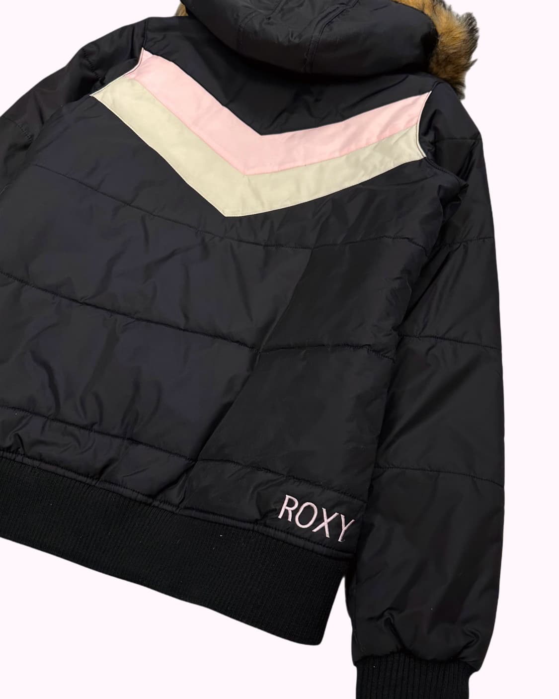  pannel fur hood padded jacket 상품이미지5