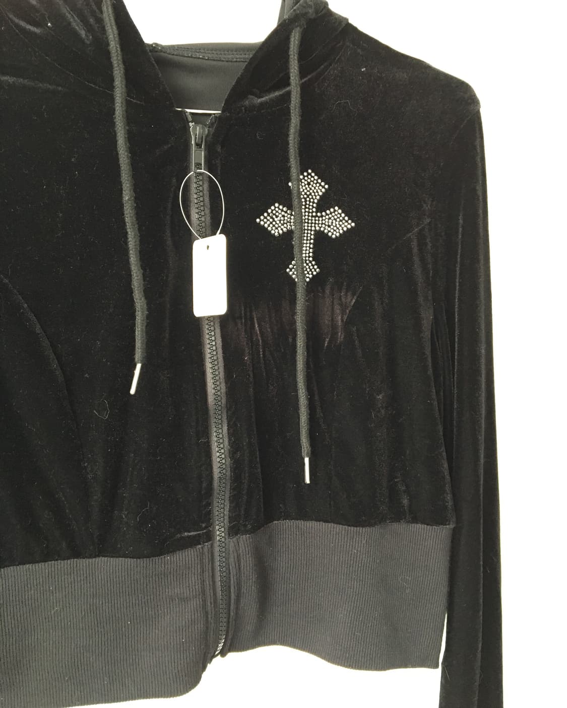 Velvet hood zip up 상품이미지4