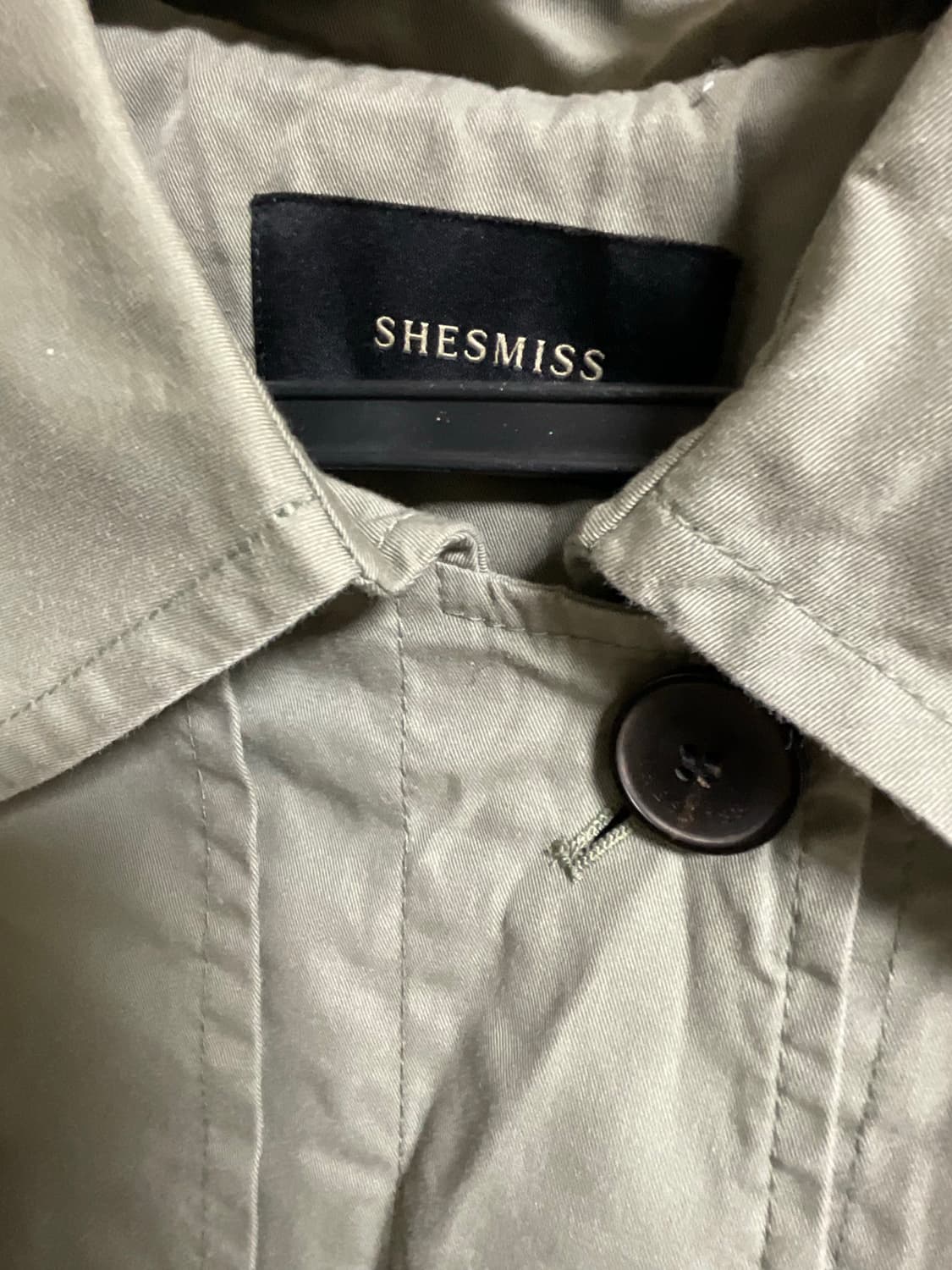 쉬즈미스 트렌치 자켓 상품이미지3