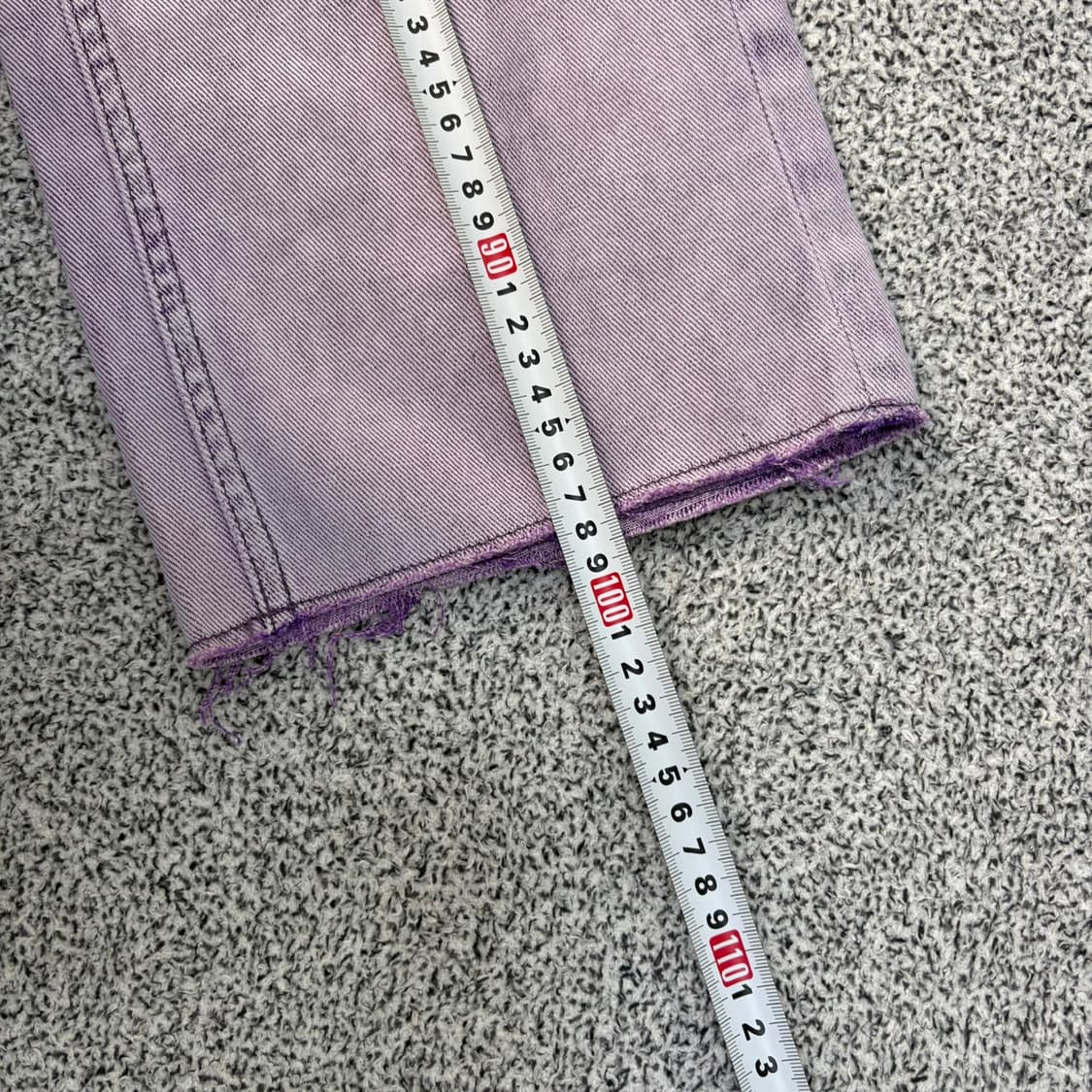 새상품 H&M 여성 피그먼트 데님 팬츠 0325J 상품이미지8