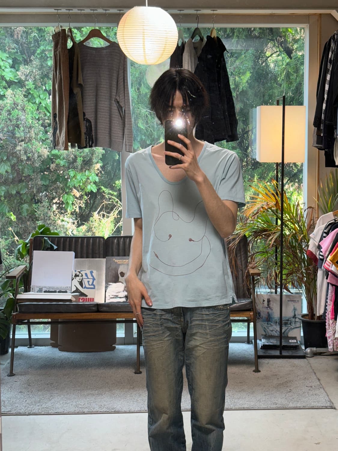 라드뮤지션 이어폰 티셔츠 상품이미지3