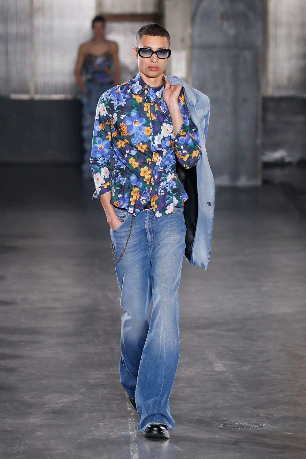 [블루/M]에곤랩 부츠컷 팬츠(onday sale) 상품이미지1