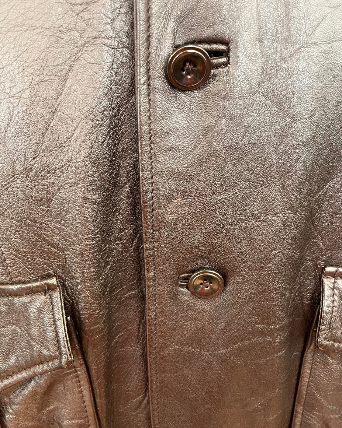 [S] 아르마니 익스체인지 레더 후드 테일러드 자켓 상품이미지7