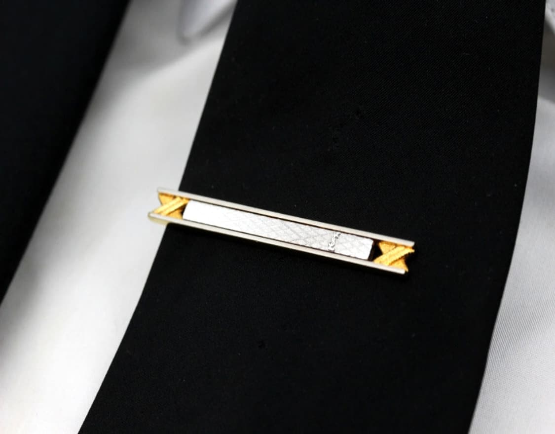 입생로랑 A등급 5.2cm 남자 명품 넥타이핀 빈티지 상품이미지7