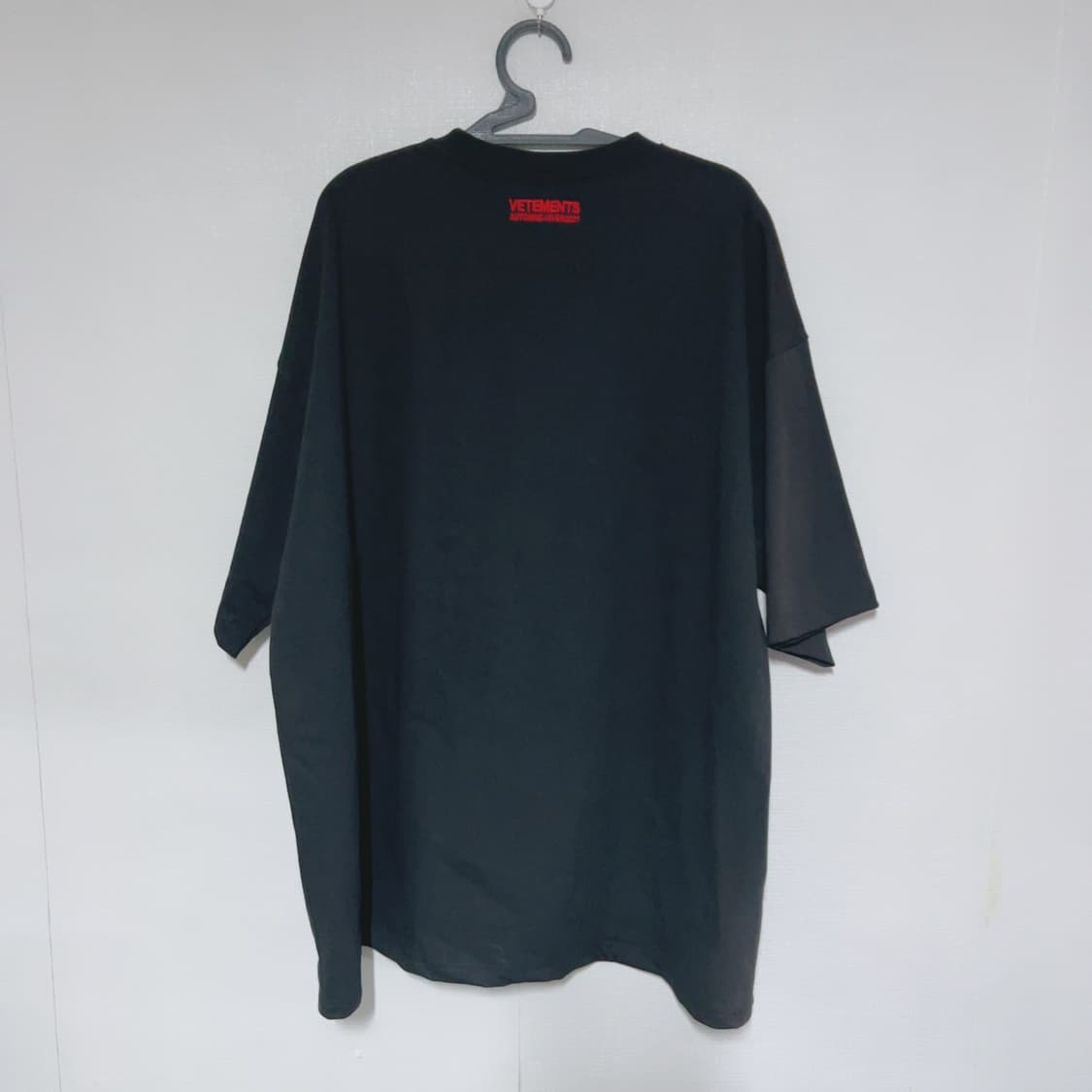 베트멍 블랙 서바이벌 프린팅 빅사이즈 여름 공용 반팔티 상품이미지6