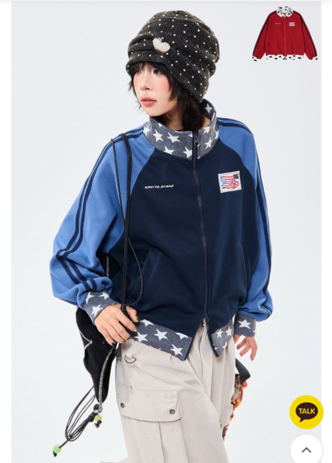 아사키 프레자키 후드집업 상품이미지1
