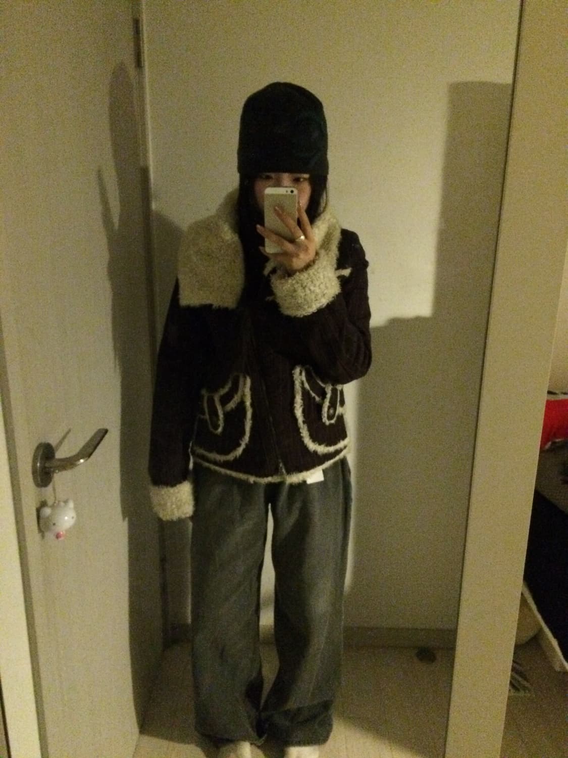 일본 빈티지 무스탕 퍼 자켓 상품이미지3