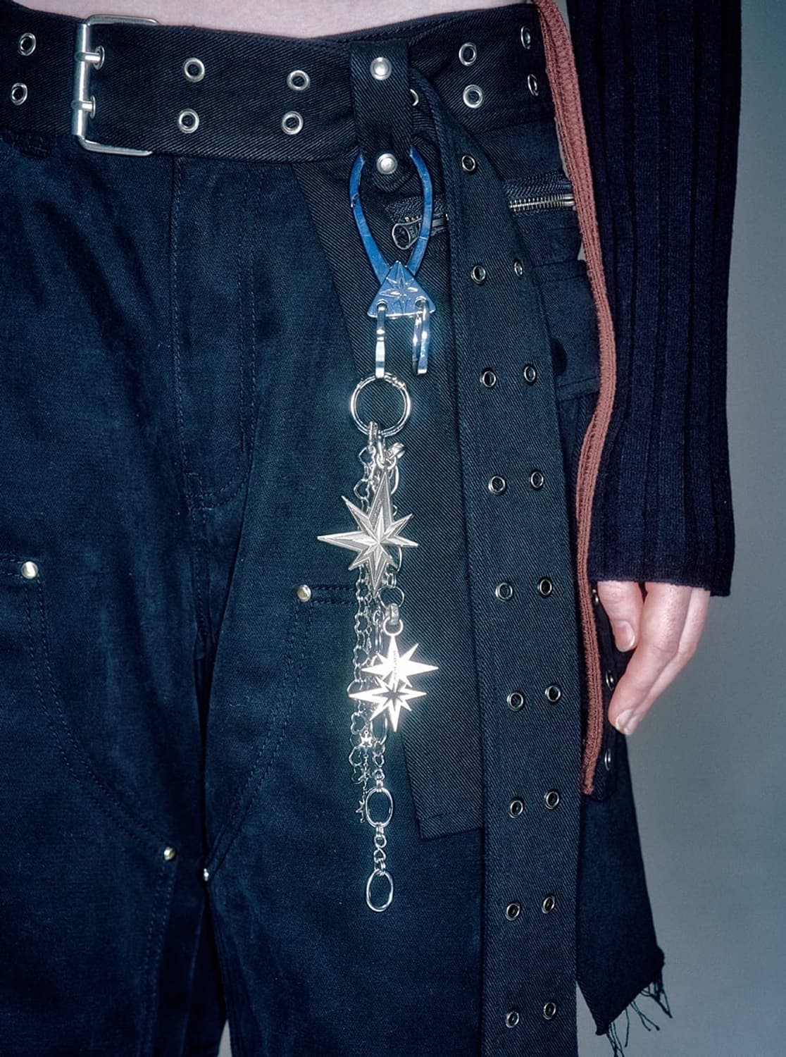 VACANT STAR KEYRING SILVER 상품이미지1