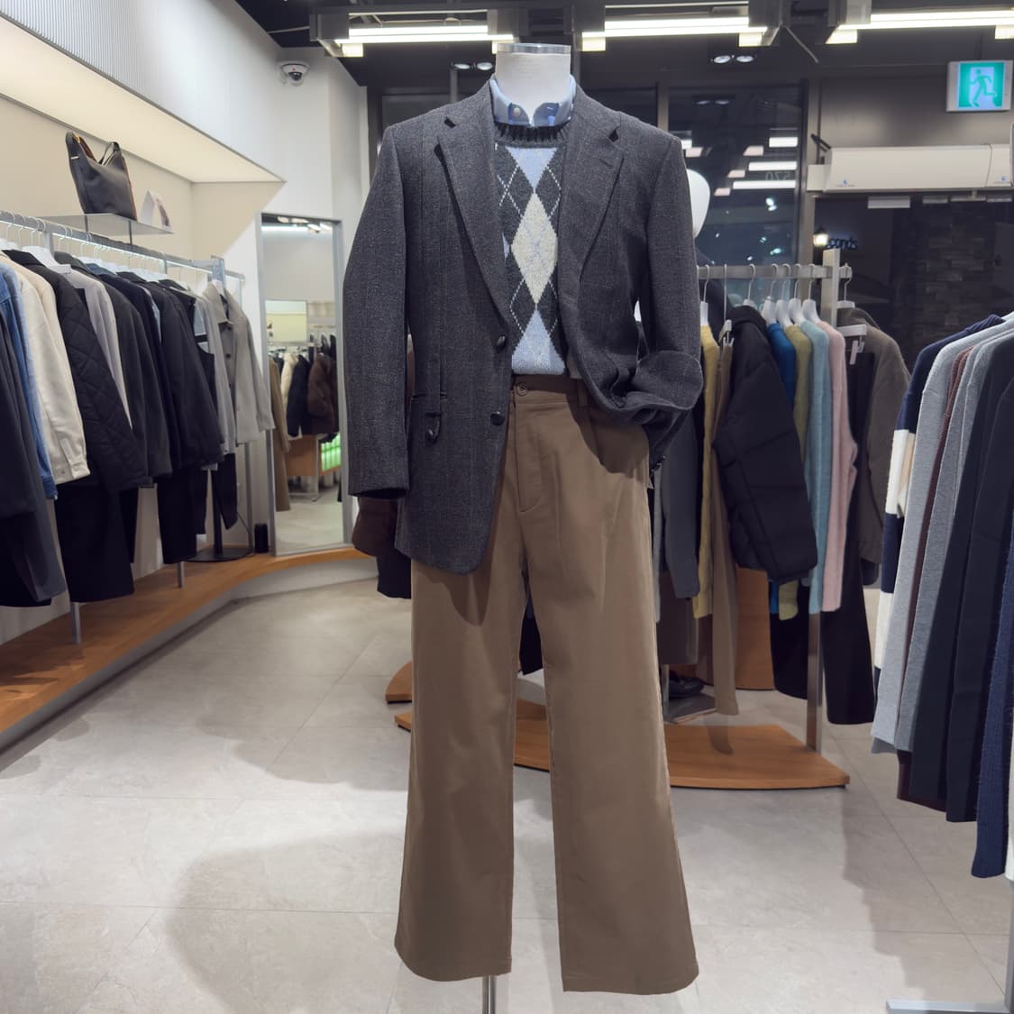 Made in Japan Monsieur CARVEN 트위드 자켓 상품이미지1