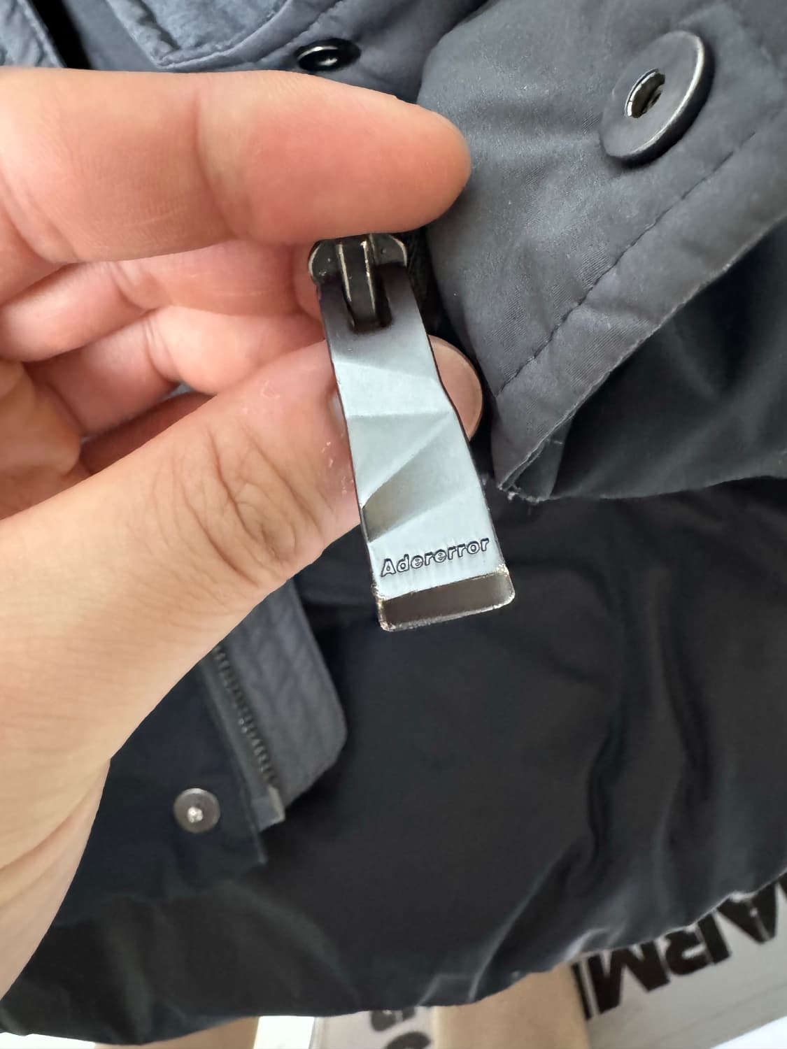 [L] 자라 아더에러 패딩자켓 그라데이션 그레이 상품이미지9