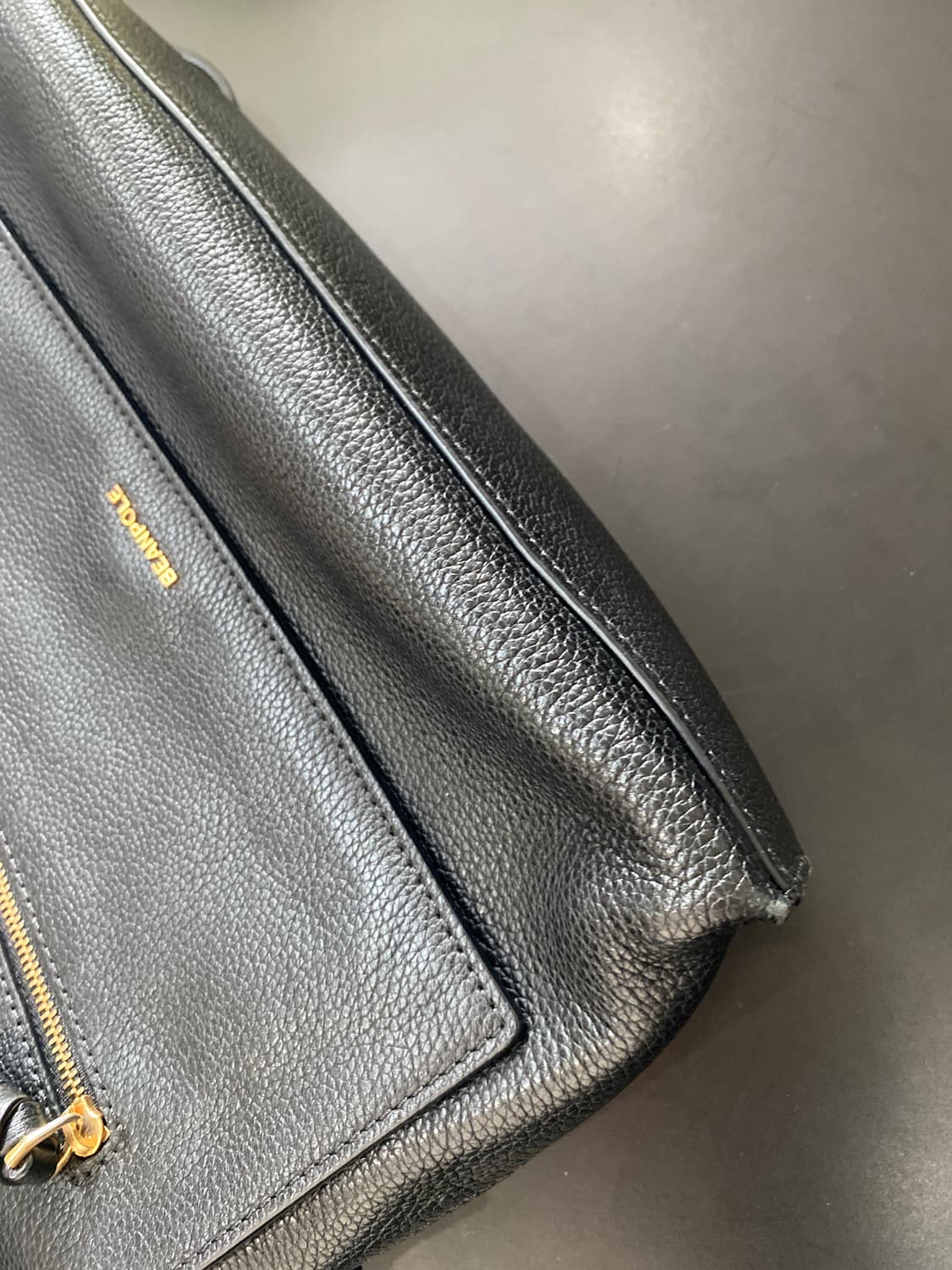 빈폴 블랙 가죽 크로스백 상품이미지7