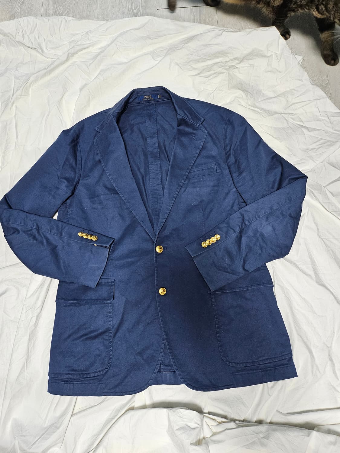 폴로 랄프로렌 금장 블레이저 네이비 상품이미지1