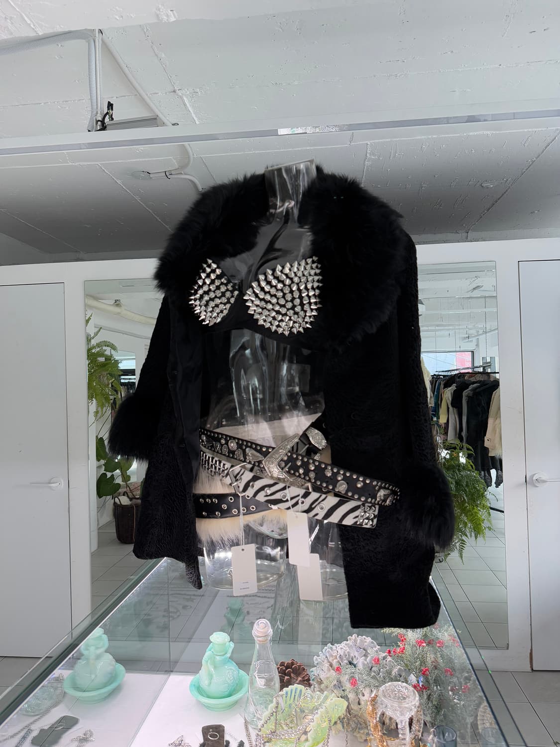 real leather shearling jacket 상품이미지1