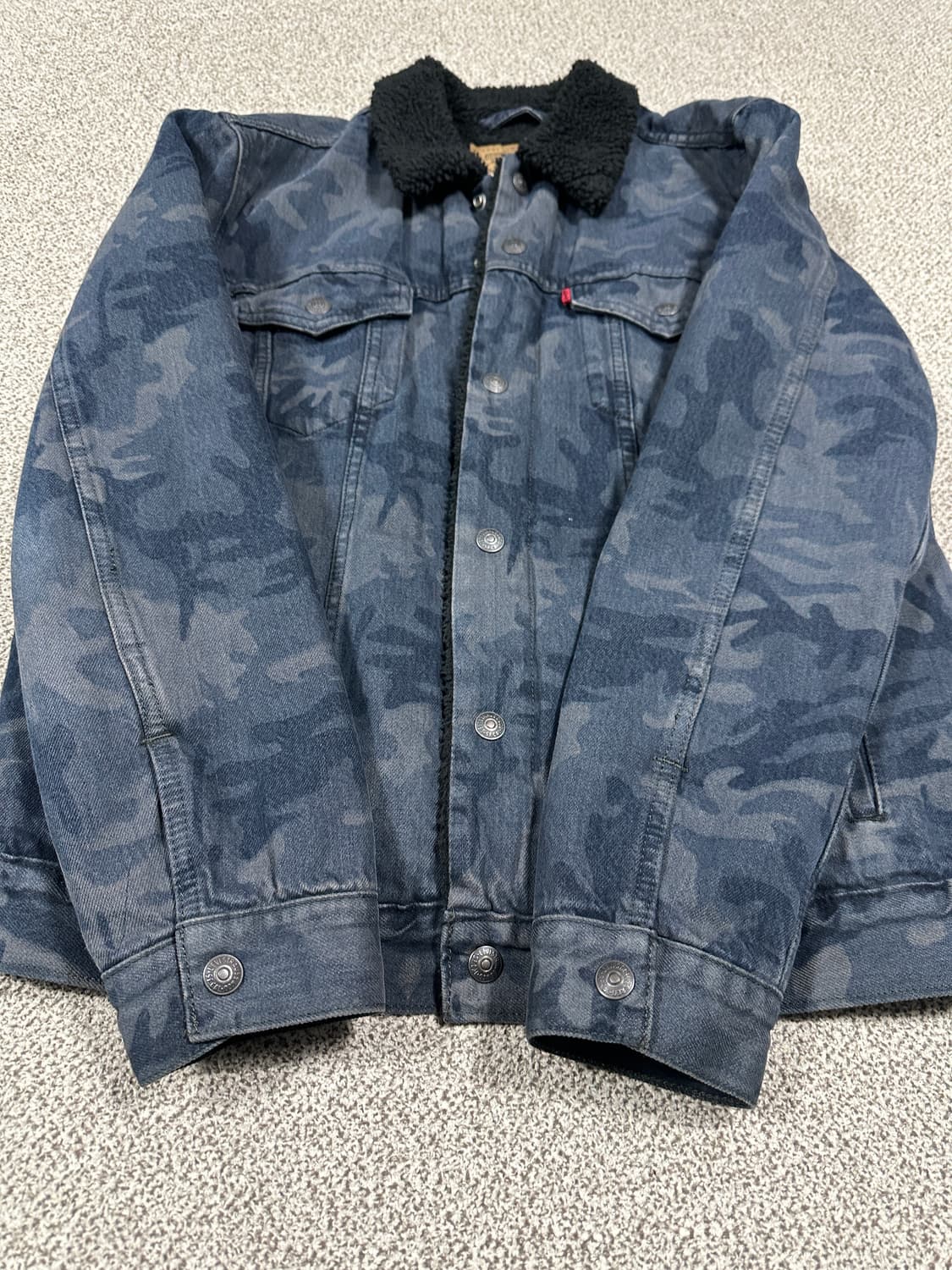 (희귀) 리바이스 카모 쉐르파 트러커자켓 L사이즈 상품이미지8