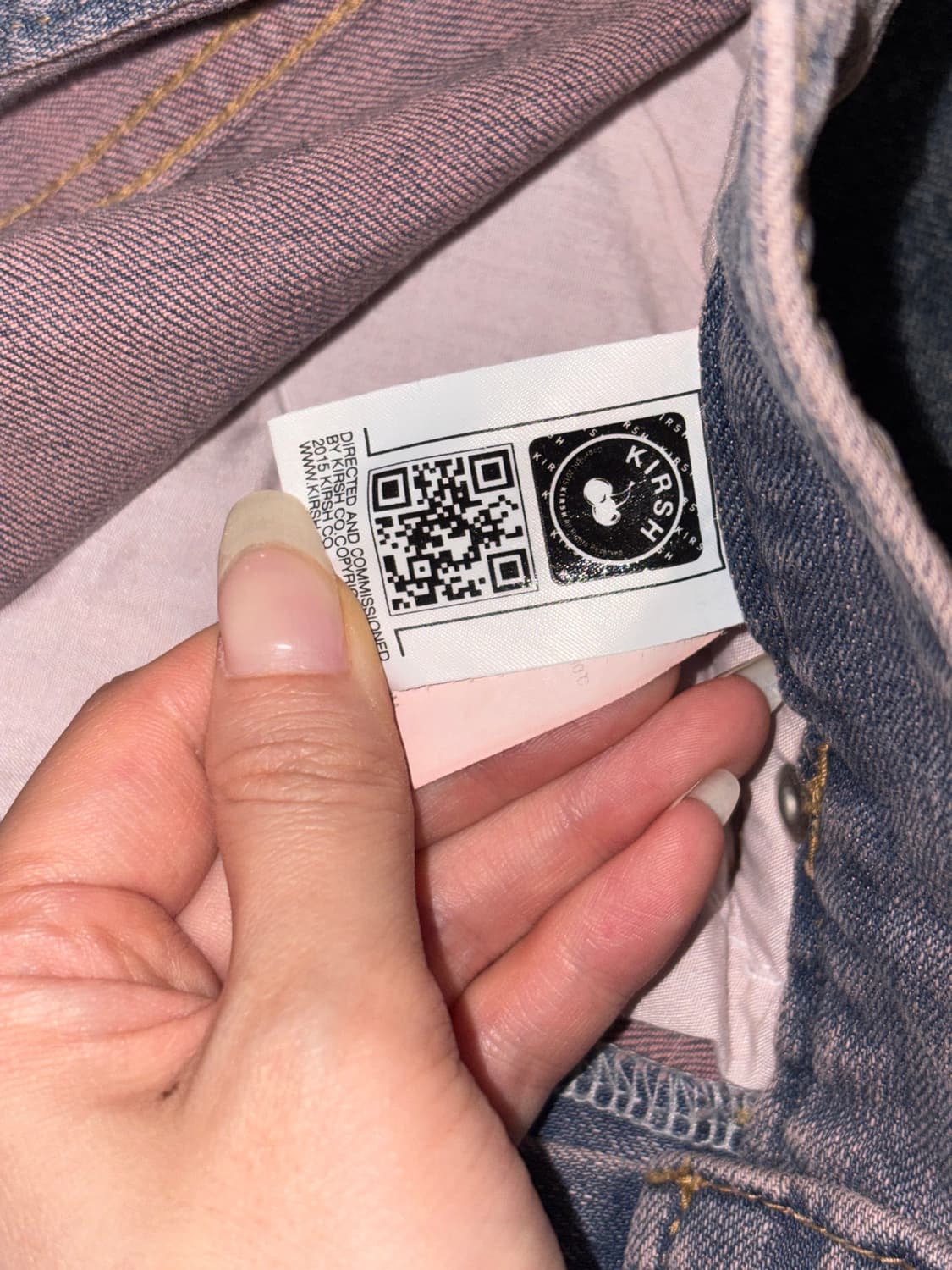 키르시 틴티드 와이드 데님 팬츠 상품이미지2