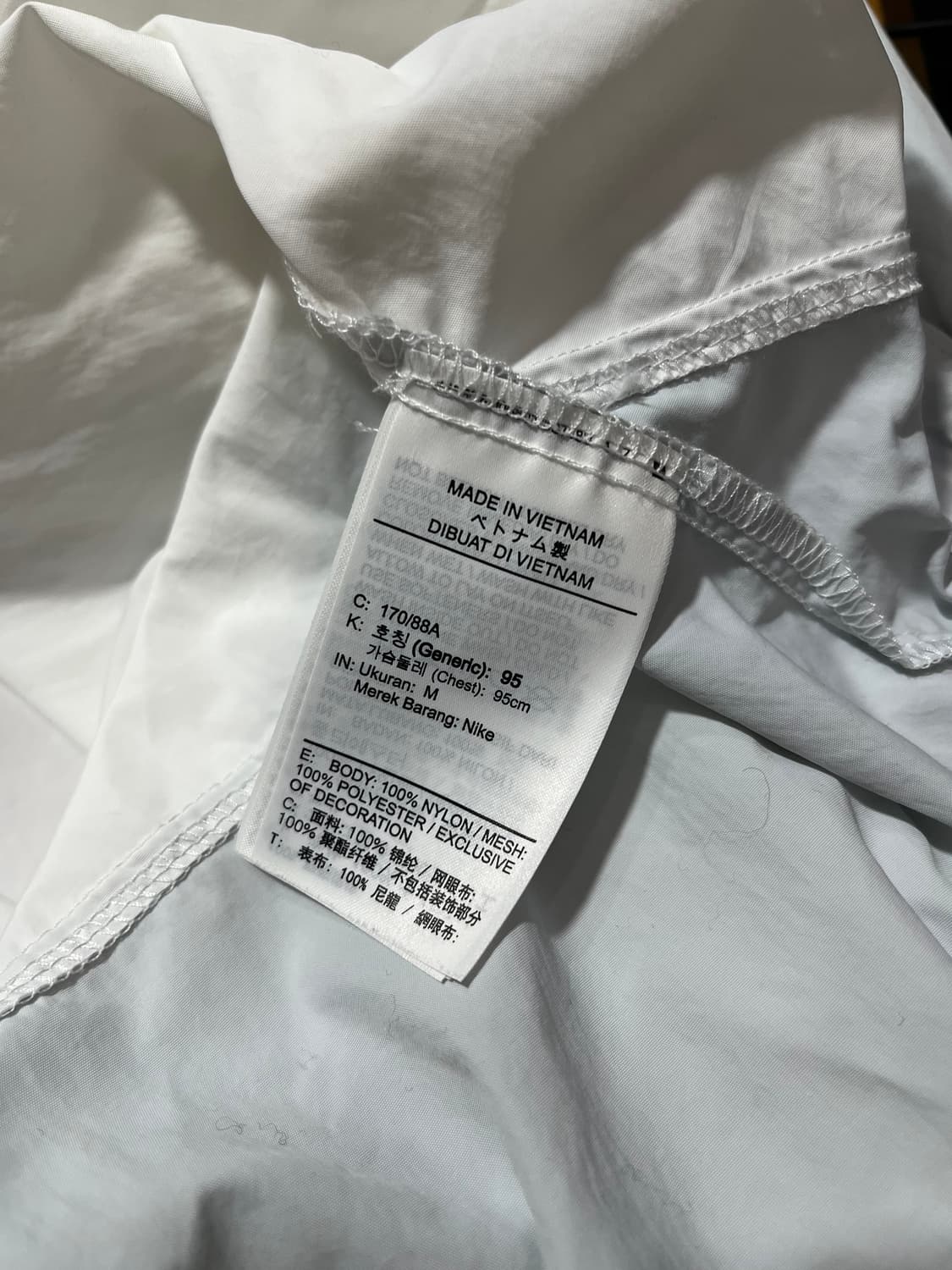 나이키 정품 NSW 윈드러너 아노락 자켓 M 상품이미지7