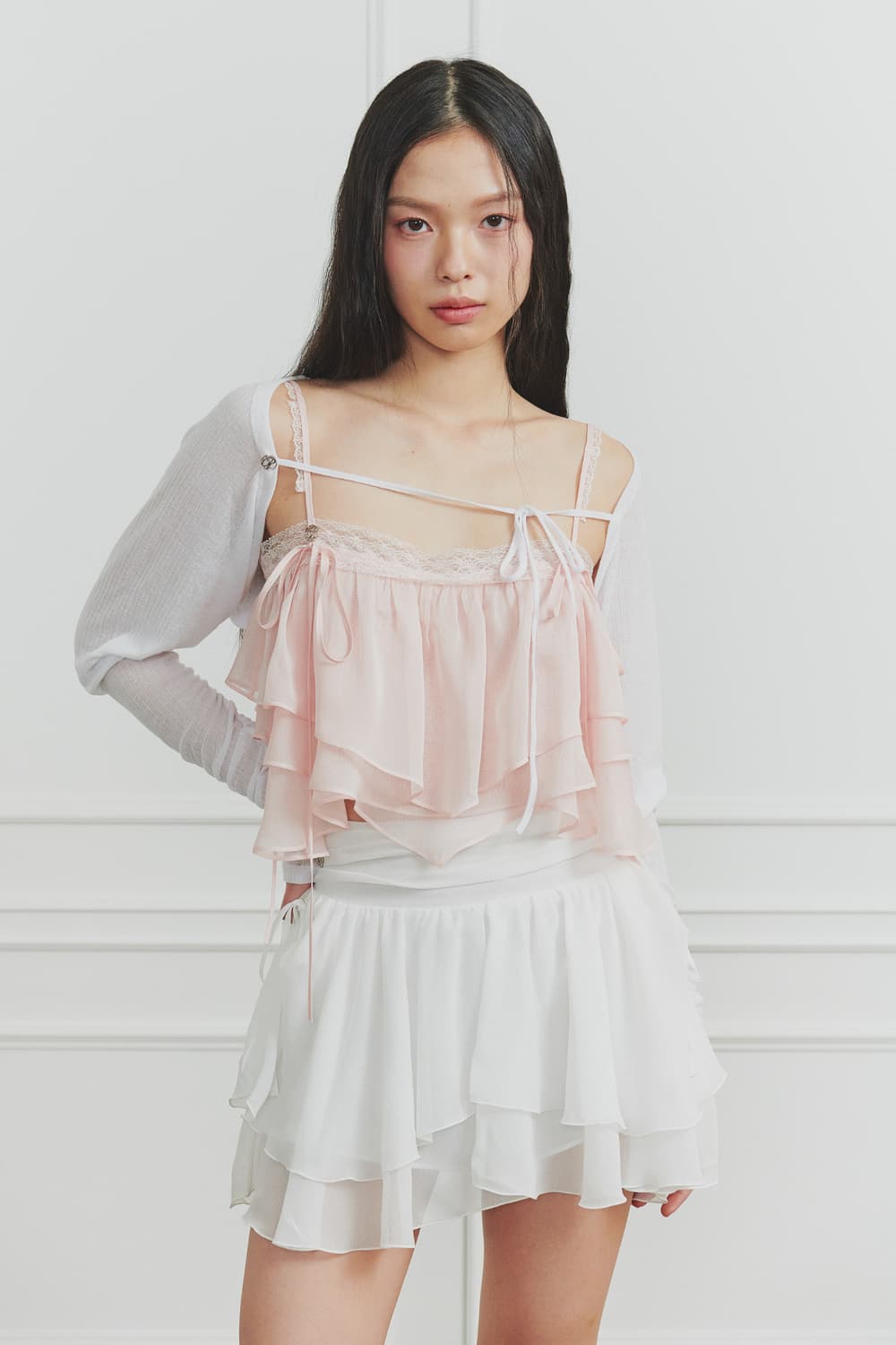 WHISPER BOLERO white 상품이미지1