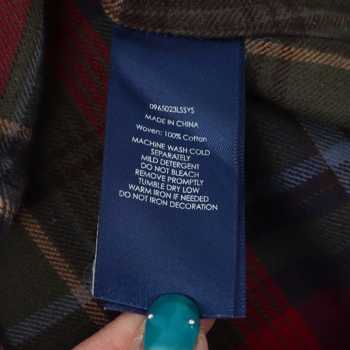 폴로 랄프로렌 엘보우 패치 워크 체크 셔츠 상품이미지9