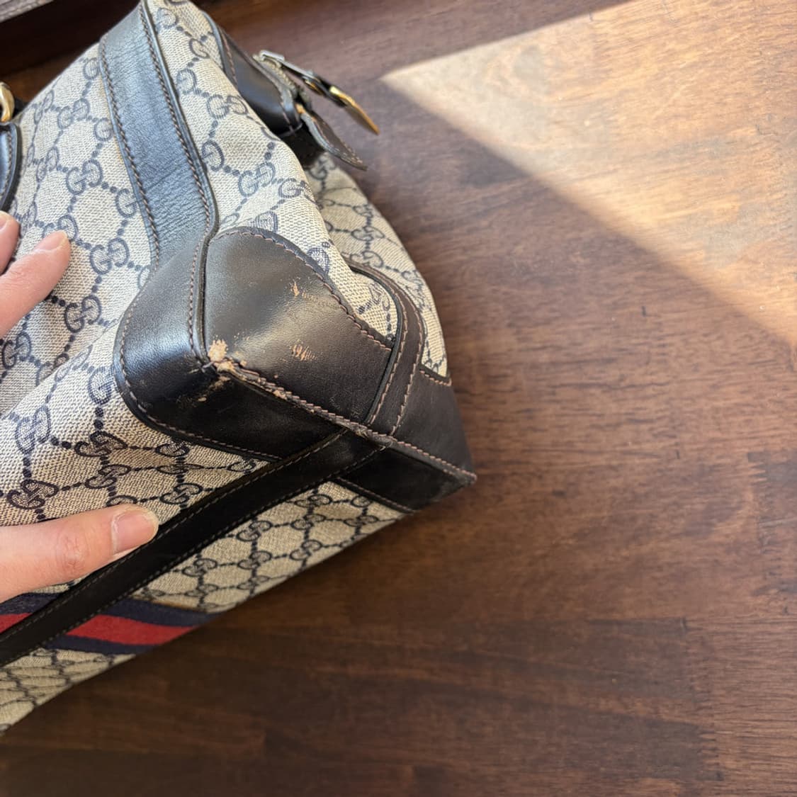 16065 - 구찌 빈티지 오피디아 보스턴백 상품이미지8