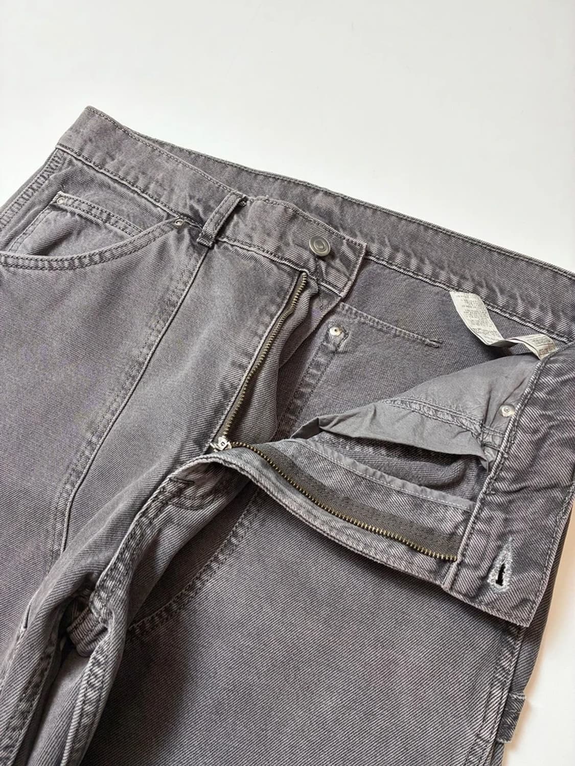 언어펙티드UNAFFECTED 23FW스트레이트더블니데님 팬츠 PN9171 상품이미지3