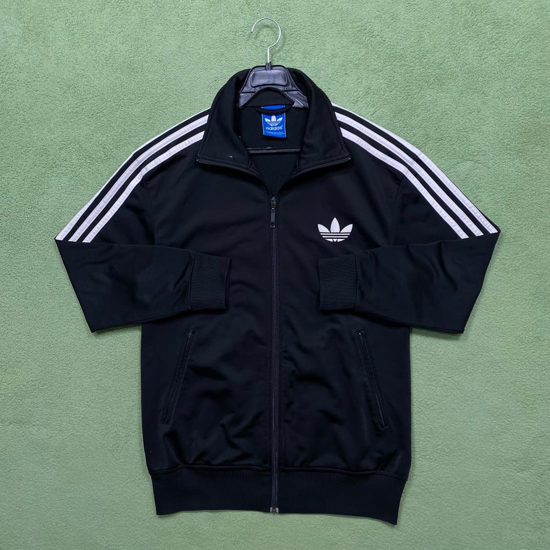 아디다스 검정 파이어버드 져지 트랙탑 상품이미지2