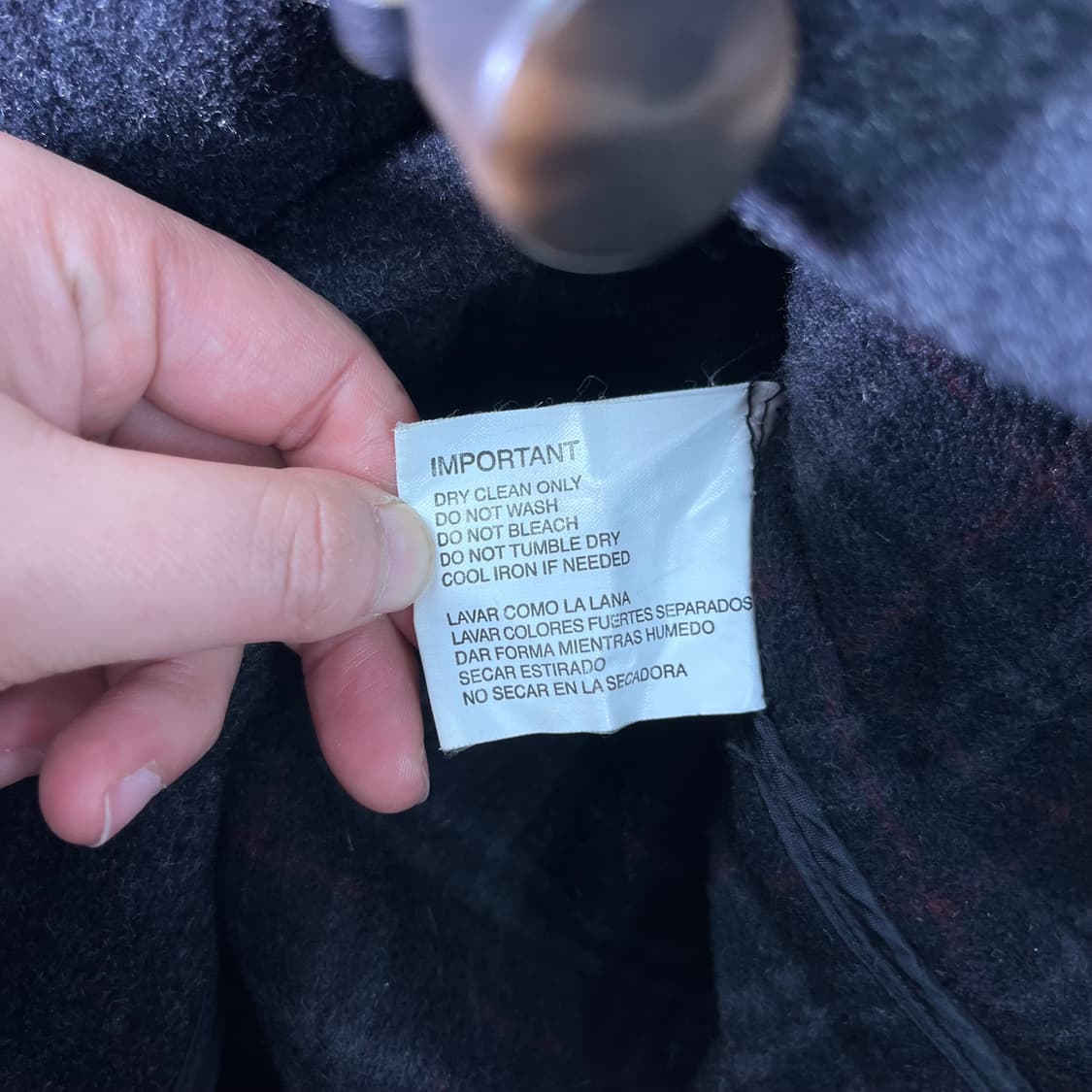 105 폴로랄프로렌 울 떡볶이 후드 코트 상품이미지6