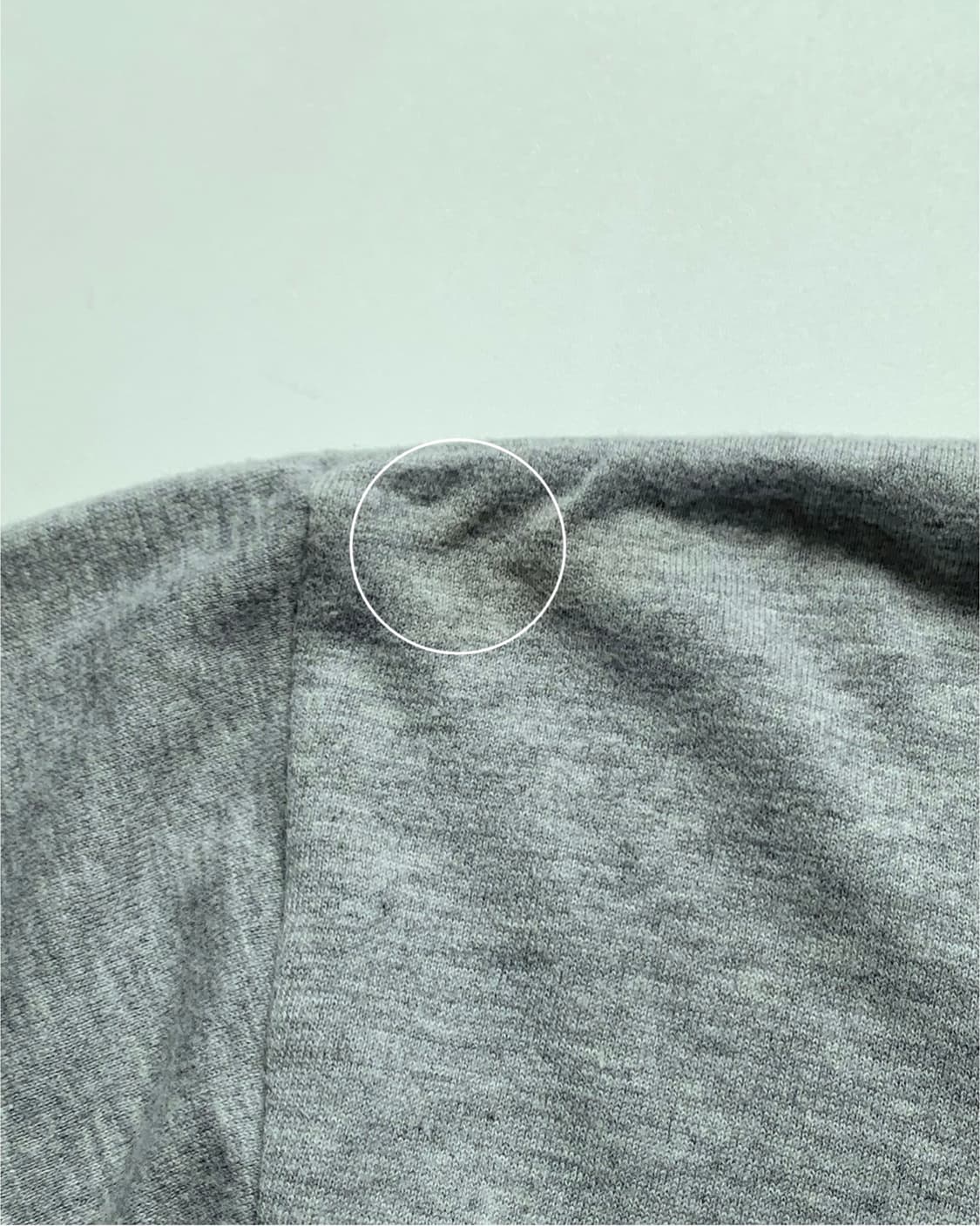 Commedesgarcons 꼼데가르송 그레이 하트인하트 티셔츠 상품이미지7