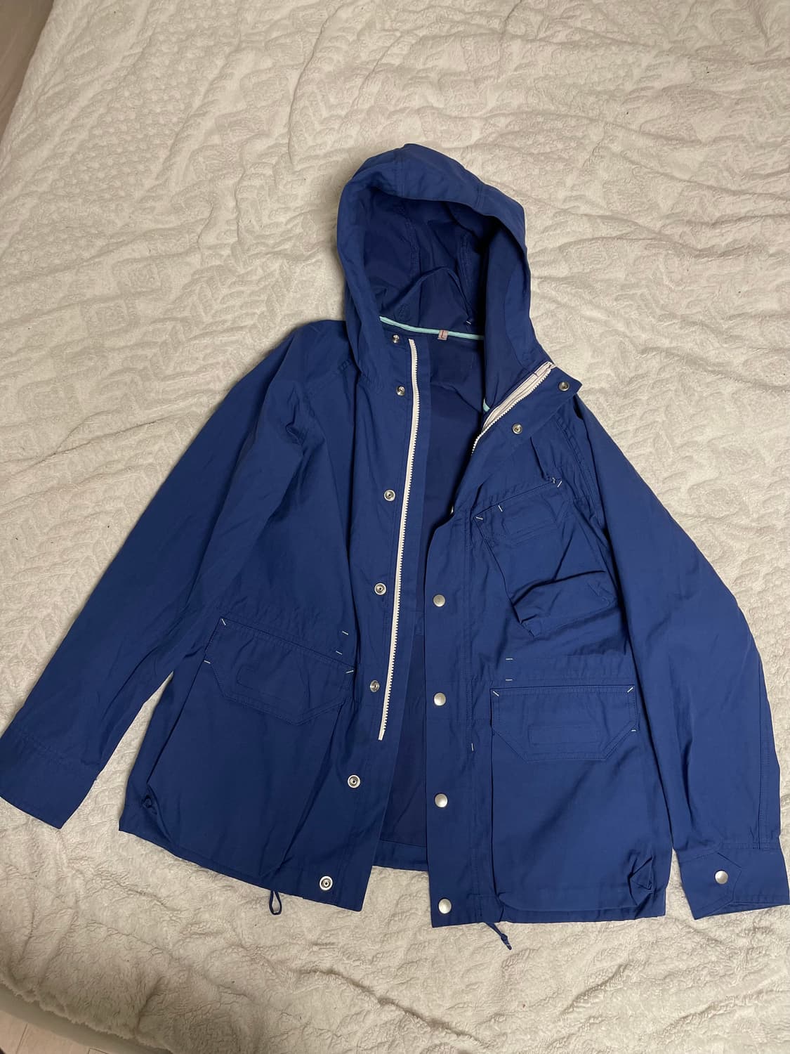 홈그로운서플라이(HGS)후드 자켓 블루L 상품이미지3