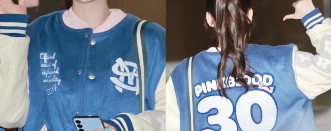 반디더핑크 X SM 바시티 자켓 상품이미지9