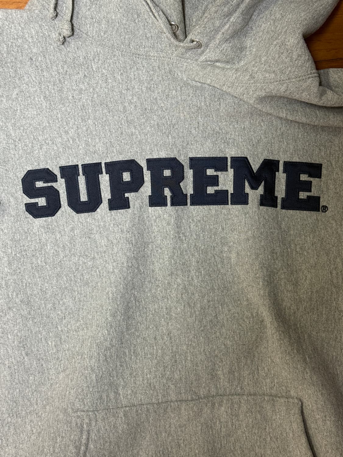 [L]슈프림 컬리지에이트 후드 헤더 그레이 상품이미지3