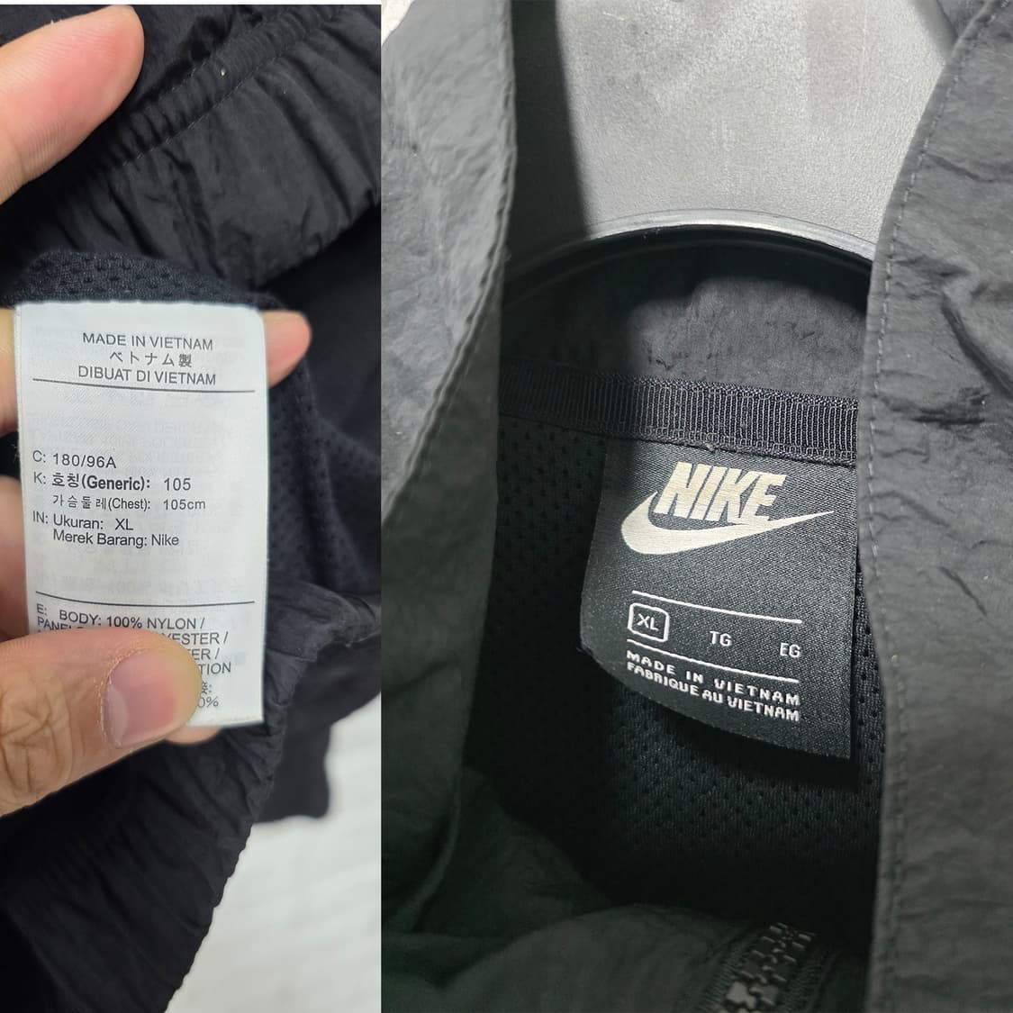 택포) 나이키 빅스우시 바람막이 XL 상품이미지2