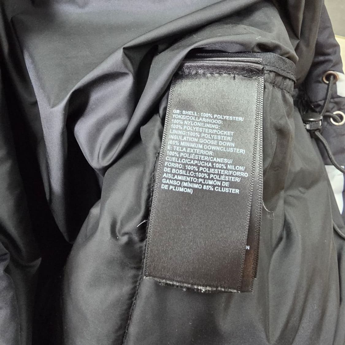 슈프림 x 노스페이스 바이애니민스 눕시 다운자켓 블랙 L 상품이미지5