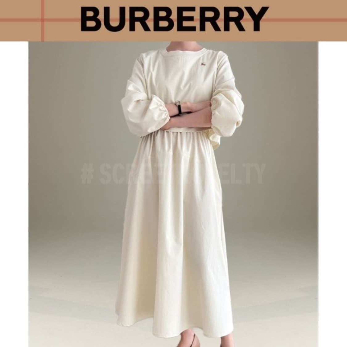 버버리 밴딩 원피스 상품이미지5