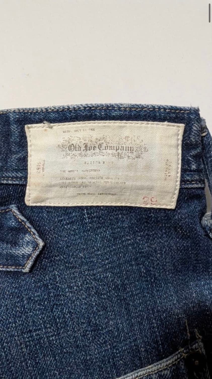 Old joe 신치백 트라우저 데님 상품이미지5