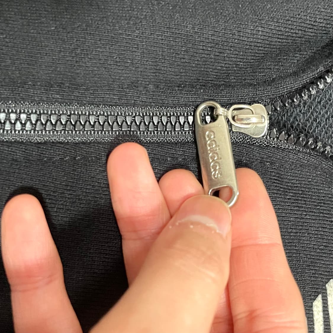 아디다스 오리지날 블랙 집업 후드조끼 여성85 상품이미지3