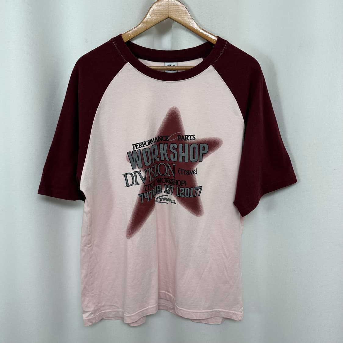   TRAVEL 여자 면100% 별 반팔티 L  상품이미지1