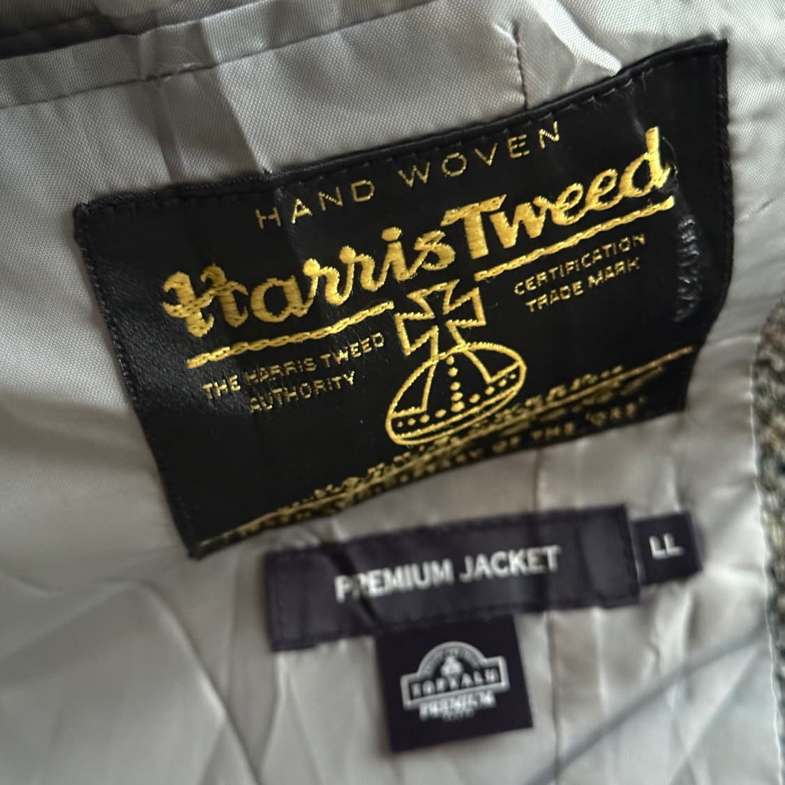 해리스트위드 ORB마크 100주년 기념 탑벨류 자켓 LL 상품이미지10