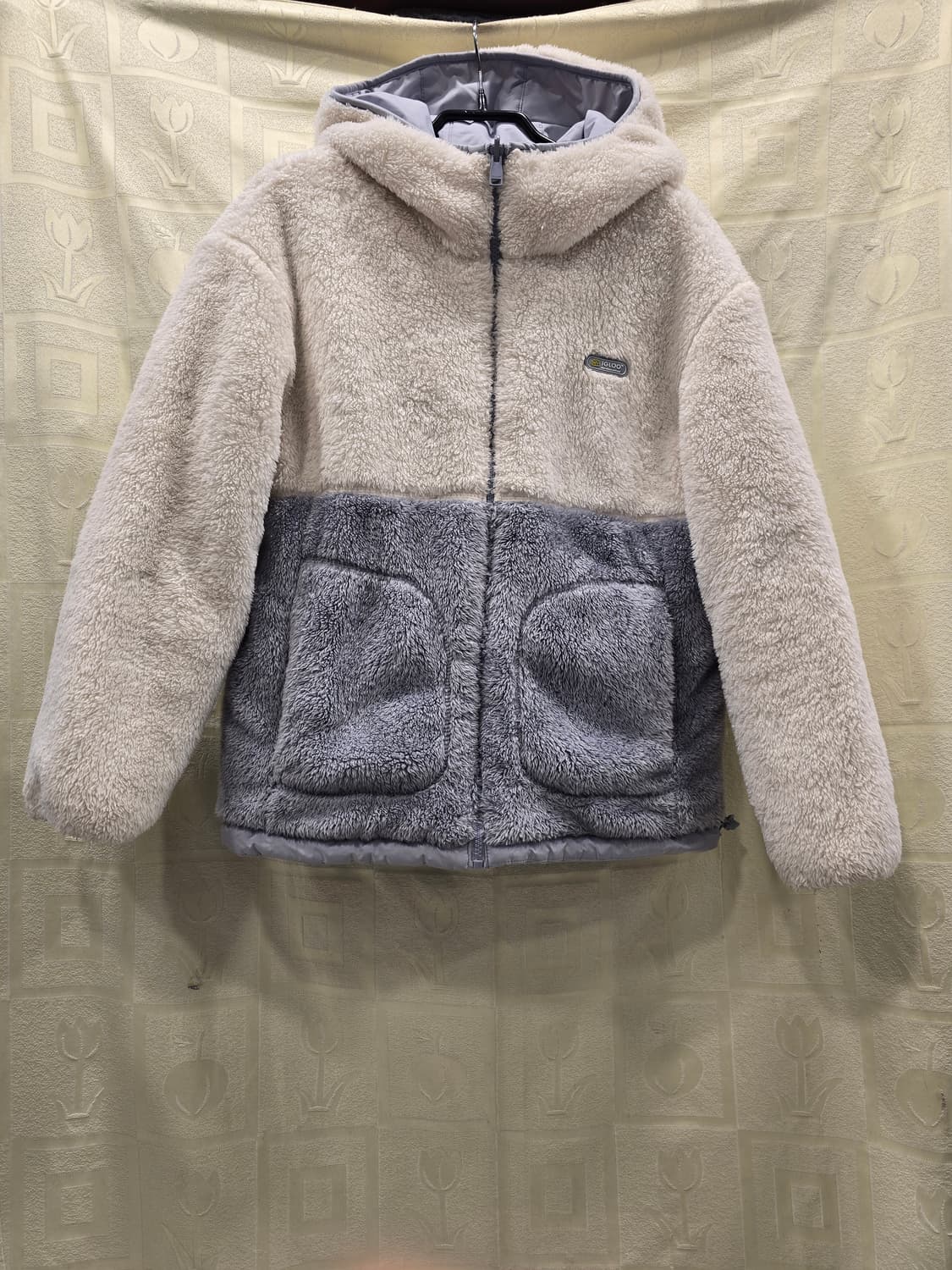 폴햄 남여공용 양면 후리스 후드 점퍼 S(90) 상품이미지2