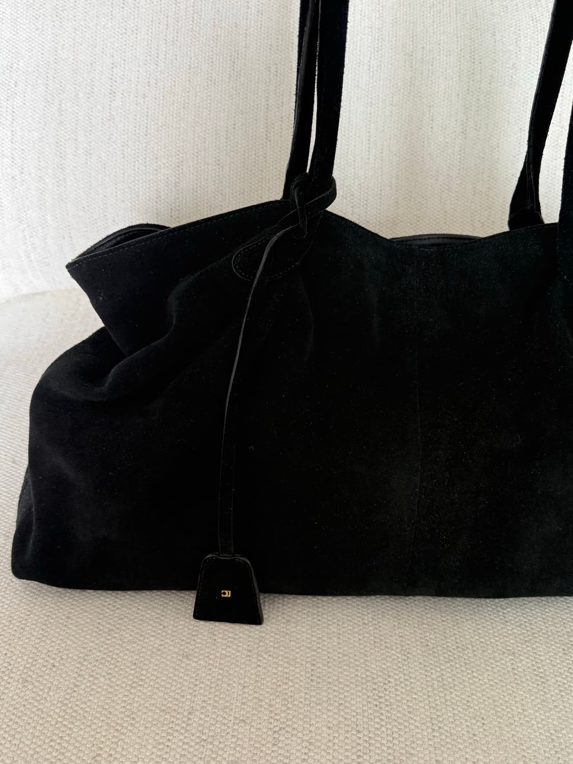로우클래식 HARICOT BAG_BLACK SUEDE 상품이미지6