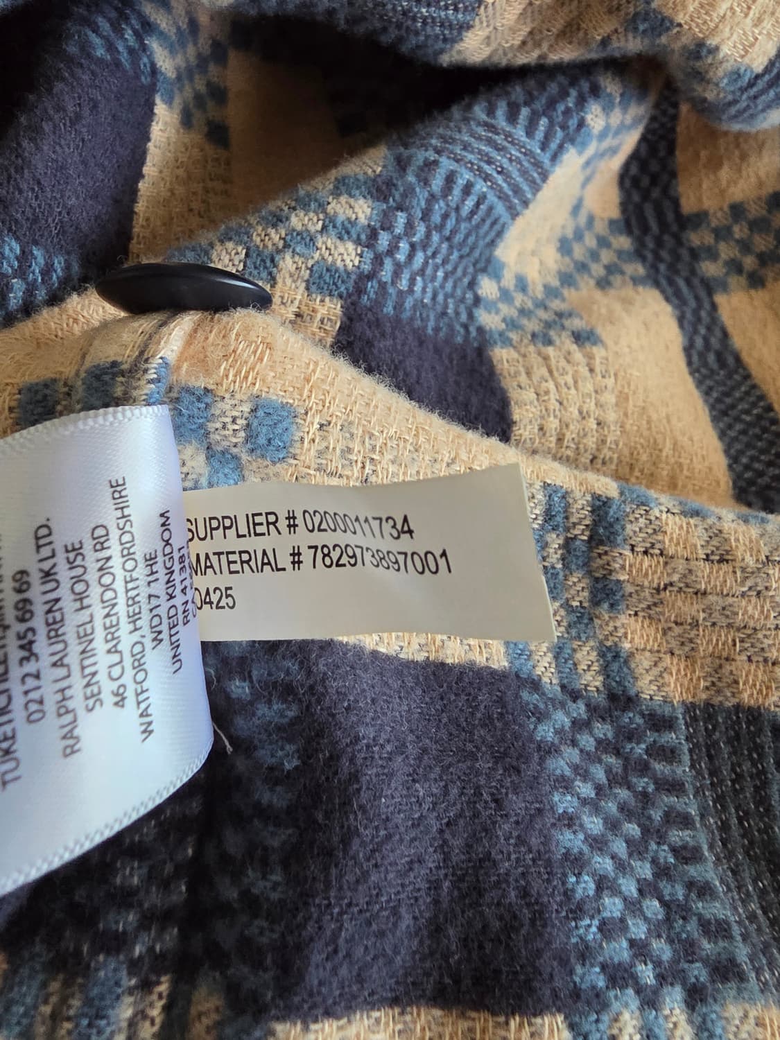 [S] RRL 자카드 워크 셔츠(오버셔츠) 상품이미지6